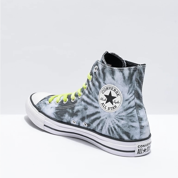 🆕Converse Chuck Taylor Black & White Tie Dye Unisex High Top Sneaker Mens Sizes - Picture 2 of 13